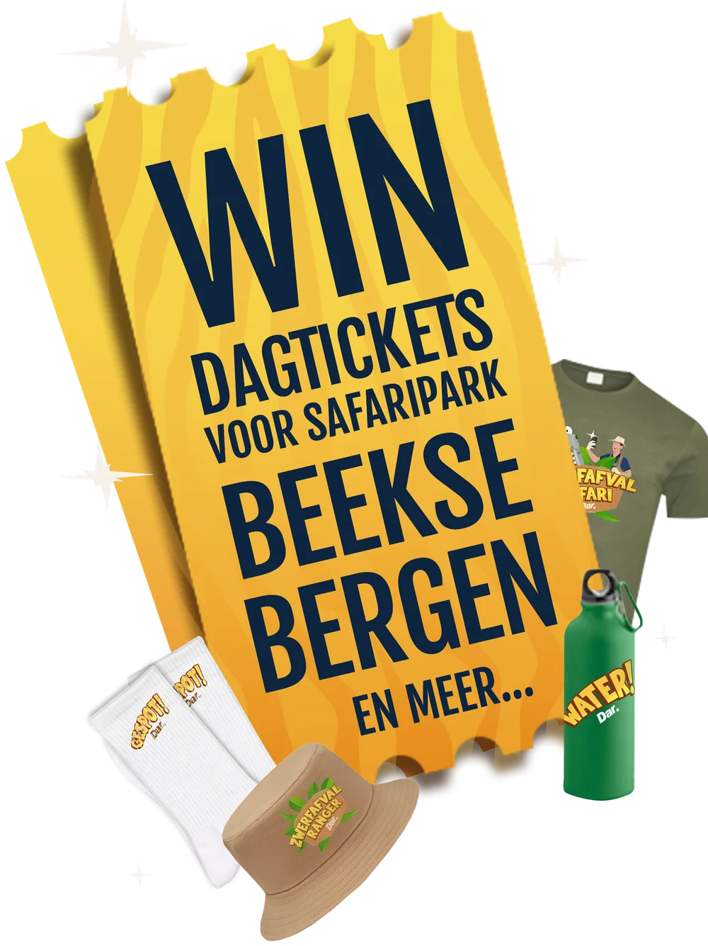 Win dagtickets voor Safaripark Beekse Bergen en meer